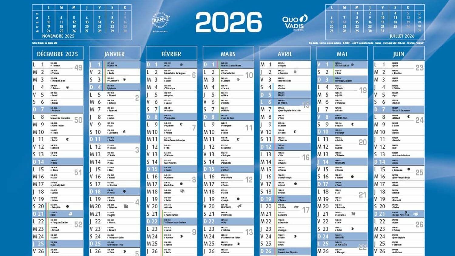 Calendrier